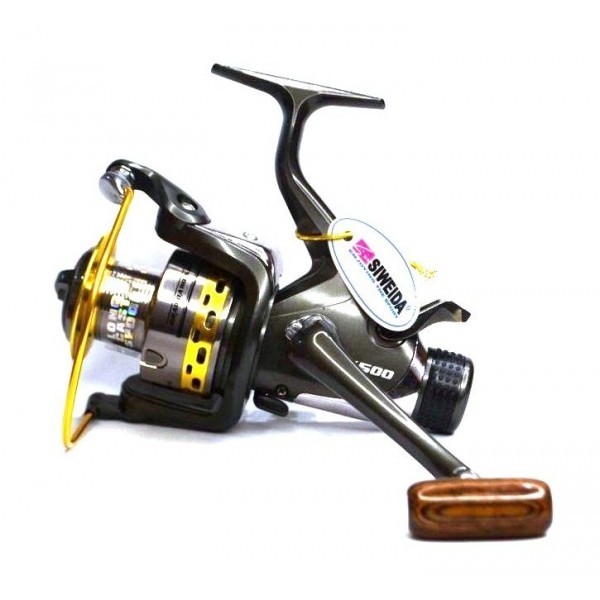 Рибальська котушка, Siweida K500, 6+1 підшипник, з бейтранером, розмір 5000